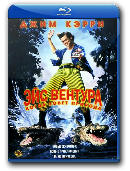 Эйс Вентура 2: Когда зовет природа / Ace Ventura: When Nature Calls (1995) BDRip 1080p | D, P, P2, A