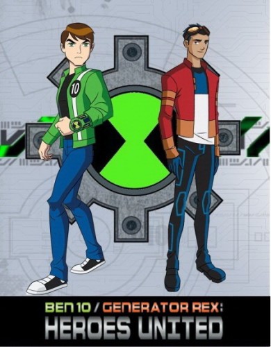 Бен 10 / Генератор Рекс - Работа в команде | Ben 10 / Generator Rex: Heroes United [Season 3 Episode 3-4 crossover] (2011) WEB-DL, AVC / MVO