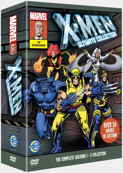 Люди Икс / X-Men: The Animated Series [Сезон: 1-5 / Серии: 1-76 из 76] (1992-1996) DVDRip-AVC | Dub (СТС) + MVO (Ren-TV) + 2x AVO (Кашкин/Первомайский, Дольский) + Original