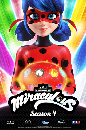 Леди Баг и Супер-Кот / Miraculous: Tales of Ladybug & Cat Noir [Сезон 4 / Серии: 1-4, 6-11, 13-19, 21 из 26] (2021) WEB-DLRip | Дубляж (Disney)